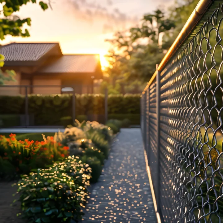 Maschendrahtzaun Garten