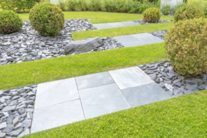 Gartengestaltung mit Steinen
