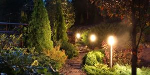 Garten beleuchten